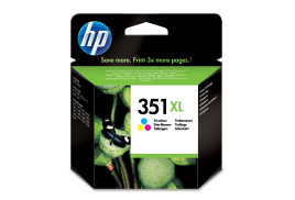 Original HP 351XL (CB338EE) Ink color, 580 pages, 14ml