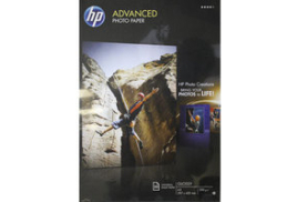 HP Advanced Photo Paper, Glossy, 250 g/m2, A3 (297 x 420 mm), 20 sheets