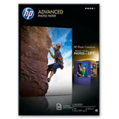 HP Advanced Photo Paper, Glossy, 250 g/m2, A4 (210 x 297 mm), 25 sheets Image