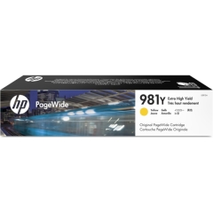 Original HP 981Y (L0R15A) Ink cartridge yellow, 16K pages, 183ml Image