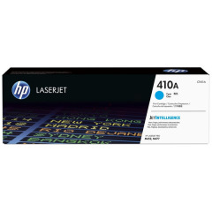 CF411A | HP 410A Cyan Toner, prints up to 2,300 pages Image