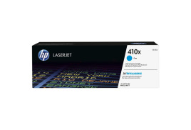 CF411X | HP 410X Cyan Toner, prints up to 5,000 pages