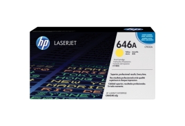 CE032A | HP 646A Yellow Toner, prints up to 12,500 pages