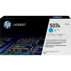 CE401A | HP 507A Cyan Toner, prints up to 6,000 pages Image