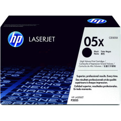 CE505X | HP 05X Black Toner, prints up to 6,500 pages Image