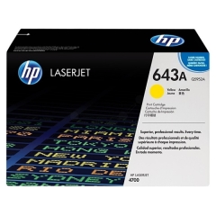 Q5952A | HP 643A Yellow Toner, prints up to 10,000 pages Image