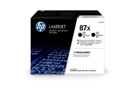 CF287XD | Twin pack of HP 87X Black Toners, 2 x 18,000 pages