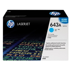 Q5951A | HP 643A Cyan Toner, prints up to 10,000 pages Image