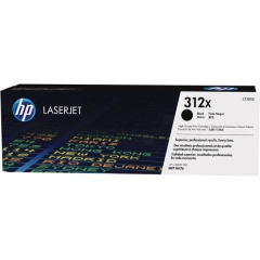 CF380X | HP 312X Black Toner, prints up to 4,400 pages Image