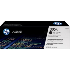 CE410A | HP 305A Black Toner, prints up to 2,200 pages Image