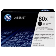 CF280X | HP 80X Black Toner, prints up to 6,900 pages Image