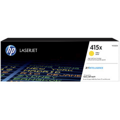 W2032X | HP 415X Yellow Toner, prints up to 6,000 pages Image
