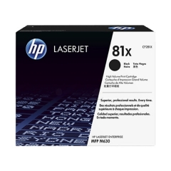 CF281X | HP 81X Black Toner, prints up to 25,000 pages Image
