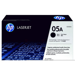CE505A | HP 05A Black Toner, prints up to 2,300 pages Image