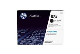 CF287X | HP 87X Black Toner, prints up to 18,000 pages