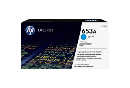 CF321A | HP 653A Cyan Toner, prints up to 16,500 pages