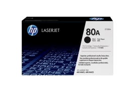 CF280A | HP 80A Black Toner, prints up to 2,700 pages