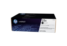 CF325X | HP 25X Black Toner, prints up to 40,000 pages