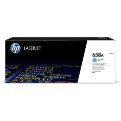 W2001A | HP 658A Cyan Toner, prints up to 6,000 pages Image