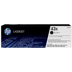 C8543X | HP 43X Black Toner, prints up to 30,000 pages Image