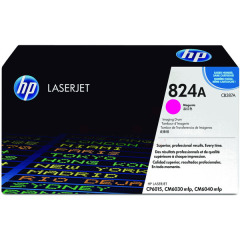 HP 824A Magenta Drum 35K pages for HP Color LaserJet CM6030/CM6040/CP6015 - CB387A Image