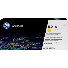 CE342A | HP 651A Yellow Toner, prints up to 16,000 pages Image