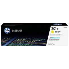 CF402X | HP 201X Yellow Toner, prints up to 2,300 pages Image