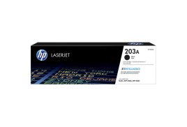 CF540A | HP 203A Black Toner, prints up to 1,400 pages