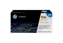 Q6002A | HP 124A Yellow Toner, prints up to 2,000 pages