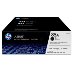 CE285AD | Twin pack of HP 85A Black Toners, 2 x 1,600 pages Image