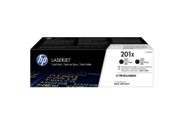 CF400XD | Twin pack of HP 201X Black Toners, 2 x 2,800 pages