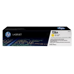 CE312A | HP 126A Yellow Toner, prints up to 1,000 pages Image