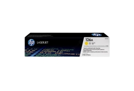 CE312A | HP 126A Yellow Toner, prints up to 1,000 pages