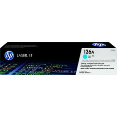 CE311A | HP 126A Cyan Toner, prints up to 1,000 pages Image