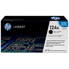 Q6000A | HP 124A Black Toner, prints up to 2,500 pages Image