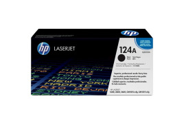 Q6000A | HP 124A Black Toner, prints up to 2,500 pages