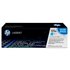 CB541A | HP 125A Cyan Toner, prints up to 1,400 pages Image