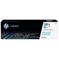 CF401X | HP 201X Cyan Toner, prints up to 2,300 pages Image