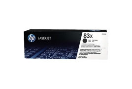CF283X | HP 83X Black Toner, prints up to 2,200 pages