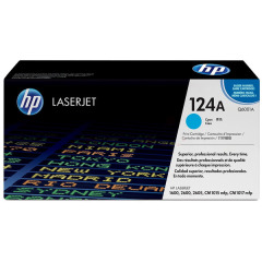 Q6001A | HP 124A Cyan Toner, prints up to 2,000 pages Image