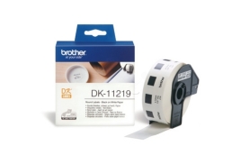 Brother DK-11219 Round Labels White