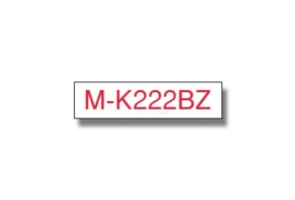 Brother MK-222BZ P-Touch Ribbon, 9mm x 8m