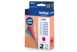 LC223M | Original Brother LC-223M Magenta ink, prints up to 550 pages, contains 6ml of ink