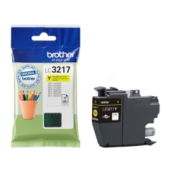 LC3217Y | Original Brother LC-3217Y Yellow ink, prints up to 550 pages, contains 9ml of ink Image