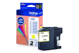 LC223Y | Original Brother LC-223Y Yellow ink, prints up to 550 pages, contains 6ml of ink