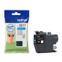 LC3217C | Original Brother LC-3217C Cyan ink, prints up to 550 pages, contains 9ml of ink Image