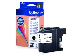 LC223BK | Original Brother LC-223BK Black ink, prints up to 550 pages, contains 12ml of ink