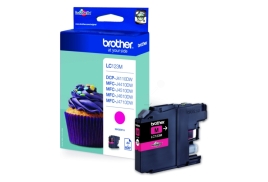 LC123M | Original Brother LC-123M Magenta ink, prints up to 600 pages, contains 6ml of ink