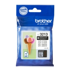 LC3213BK | Original Brother LC-3213BK Black ink, prints up to 400 pages Image