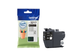 LC3217BK | Original Brother LC-3217BK Black ink, prints up to 550 pages, contains 15ml of ink